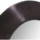  Meridian Sphere Black Iron Frame Mirror IMAGE 6