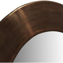  Meridian Sphere Brown Iron Frame Mirror IMAGE 6