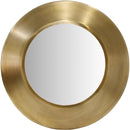  Meridian Sphere Gold Iron Frame Mirror IMAGE 3