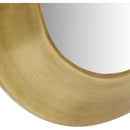  Meridian Sphere Gold Iron Frame Mirror IMAGE 5