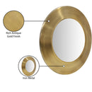  Meridian Sphere Gold Iron Frame Mirror IMAGE 8