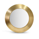  Meridian Sphere Gold Iron Frame Mirror IMAGE 1