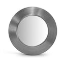  Meridian Sphere Silver Iron Frame Mirror IMAGE 1