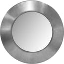  Meridian Sphere Silver Iron Frame Mirror IMAGE 3
