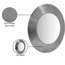  Meridian Sphere Silver Iron Frame Mirror IMAGE 8
