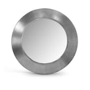  Meridian Sphere Silver Iron Frame Mirror IMAGE 1