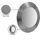  Meridian Sphere Silver Iron Frame Mirror IMAGE 8