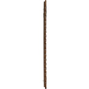  Meridian Revolve Brown Oak Veneer Mirror IMAGE 4