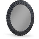 Meridian Revolve Black Oak Veneer Mirror IMAGE 1