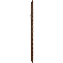  Meridian Revolve Brown Oak Veneer Mirror IMAGE 4