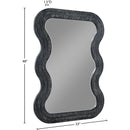  Meridian Bellagio Black Oak Veneer Mirror IMAGE 6