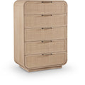  Color_Natural -- Meridian Windsor 5 Drawer Chest IMAGE 1