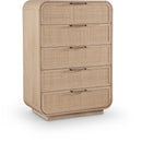  Color_Natural -- Meridian Windsor 5 Drawer Chest IMAGE 1