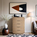  Color_Natural -- Meridian Windsor 5 Drawer Chest IMAGE 2