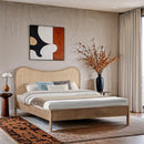  Color_Natural  Size_King  -- Windsor Natural Solid Wood King Bed IMAGE 2