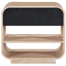  Color_Natural -- Meridian Windsor 1 Drawer Nightstand IMAGE 5