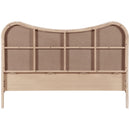 Meridian Windsor Natural Rubberwood Queen Bed (3 Boxes) IMAGE 5