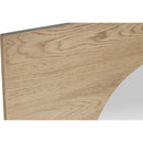  Meridian Optic Natural Oak Wood Frame Mirror IMAGE 6