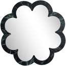  Meridian Vicenza Green Genuine Marble Frame Mirror IMAGE 3