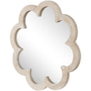  Meridian Vicenza Natural Genuine Travertine Frame Mirror IMAGE 4