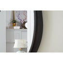  Meridian Holland Black Polyresin Frame Mirror IMAGE 5