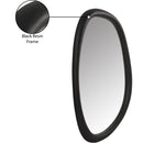  Meridian Holland Black Polyresin Frame Mirror IMAGE 7