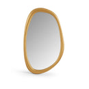  Meridian Holland Brass Polyresin Frame Mirror IMAGE 1