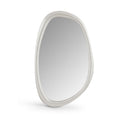  Meridian Holland White Polyresin Frame Mirror IMAGE 1