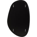  Meridian Holland White Polyresin Frame Mirror IMAGE 4