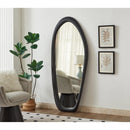  Meridian Holland Black Polyresin Frame Mirror IMAGE 2