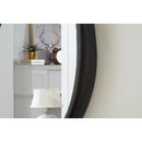  Meridian Holland Black Polyresin Frame Mirror IMAGE 5