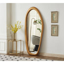  Meridian Holland Brass Polyresin Frame Mirror IMAGE 2