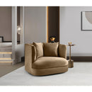  Manufacturer Color_Beige -- Meridian Alder Stationary Fabric Chair IMAGE 2