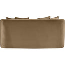  Manufacturer Color_Beige -- Meridian Alder Stationary Fabric Loveseat IMAGE 5