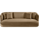  Manufacturer Color_Beige -- Meridian Alder Stationary Fabric Sofa IMAGE 4