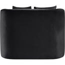 Meridian Alder Black Velvet Chair IMAGE 5