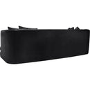 Meridian Alder Black Velvet Sofa IMAGE 6