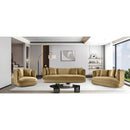  Manufacturer Color_Camel -- Alder Camel Velvet Upholstered Chair IMAGE 14