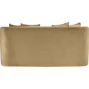  Manufacturer Color_Camel -- Alder 66" Camel Velvet Upholstered Loveseat IMAGE 5