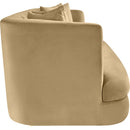  Manufacturer Color_Camel -- Alder 93.5" Camel Velvet Upholstered Sofa IMAGE 7
