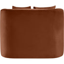  Manufacturer Color_Cognac -- Alder Cognac Velvet Upholstered Chair IMAGE 5