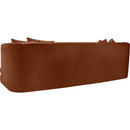  Manufacturer Color_Cognac -- Alder 93.5" Cognac Velvet Upholstered Sofa IMAGE 6