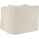  Manufacturer Color_Cream -- Alder Cream Velvet Upholstered Chair IMAGE 6