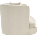  Manufacturer Color_Cream -- Alder Cream Velvet Upholstered Chair IMAGE 7
