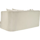  Manufacturer Color_Cream -- Alder 66" Cream Velvet Upholstered Loveseat IMAGE 6