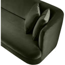  Manufacturer Color_Green -- Alder Green Velvet Upholstered Chair IMAGE 11
