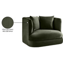  Manufacturer Color_Green -- Alder Green Velvet Upholstered Chair IMAGE 16
