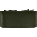 Manufacturer Color_Green -- Alder 66" Green Velvet Upholstered Loveseat IMAGE 5