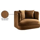  Manufacturer Color_Saddle -- Alder Saddle Velvet Upholstered Chair IMAGE 16