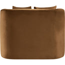  Manufacturer Color_Saddle -- Alder Saddle Velvet Upholstered Chair IMAGE 5